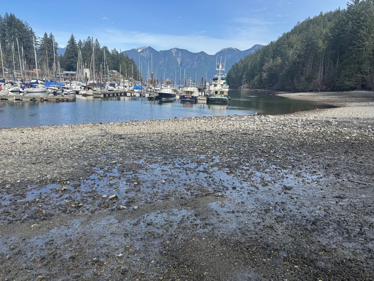 BC Ferry boat journey to Bowen Island from Horseshoe Bay (20 minute drive to Horseshoe Bay) 