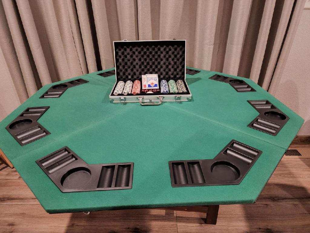Poker table topper