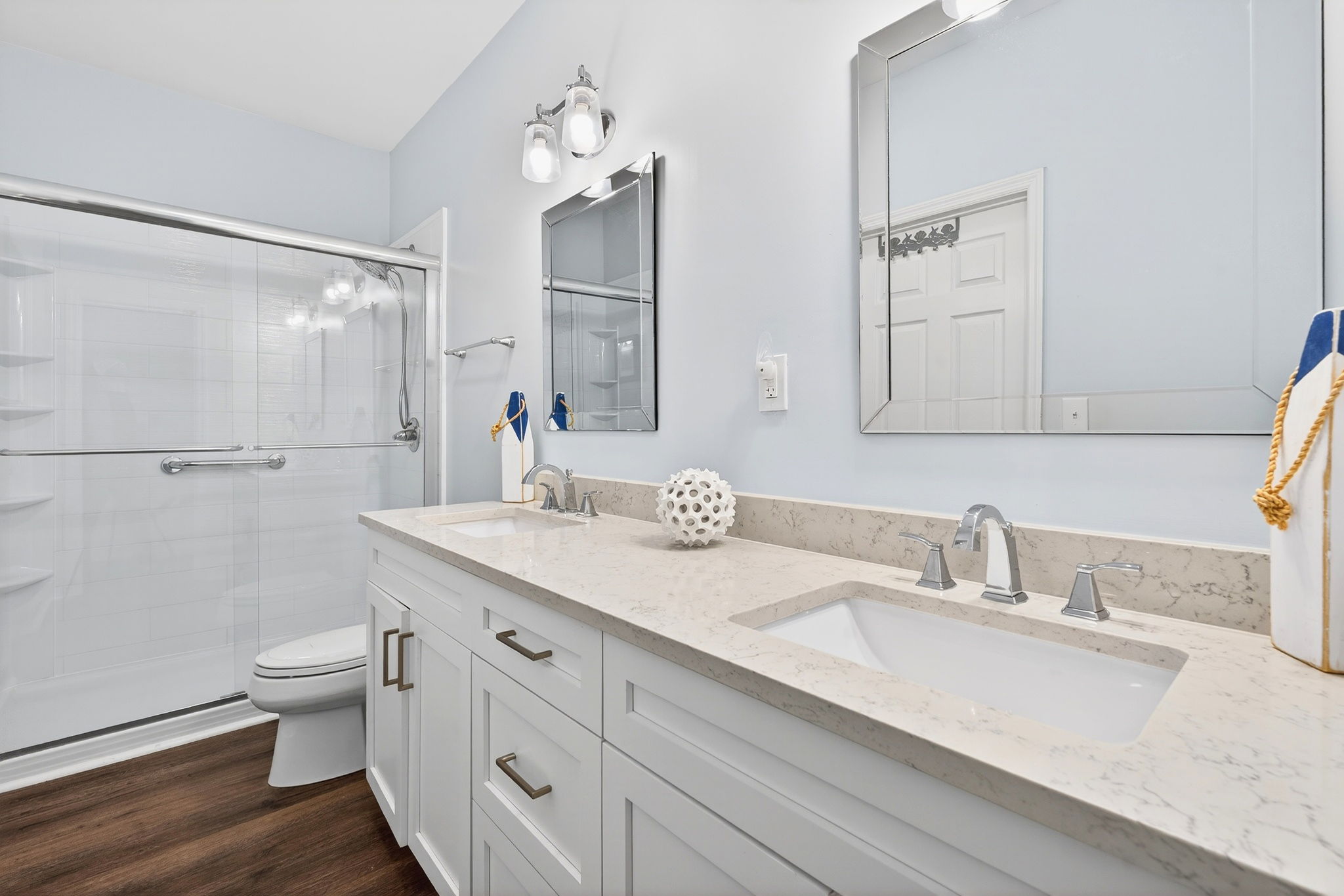 Primary Bathroom | Crescent Moon, 301 Oceanview | Isle of Palms, SC | IOP Escapes Vacation Rentals