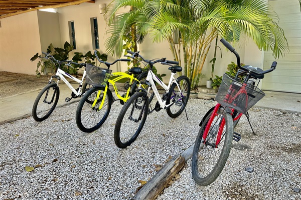 Beach Bikes Included