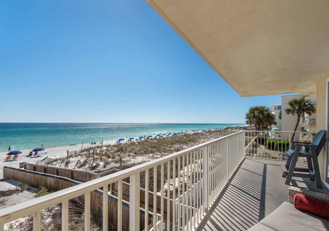 Balcony with Gulf view