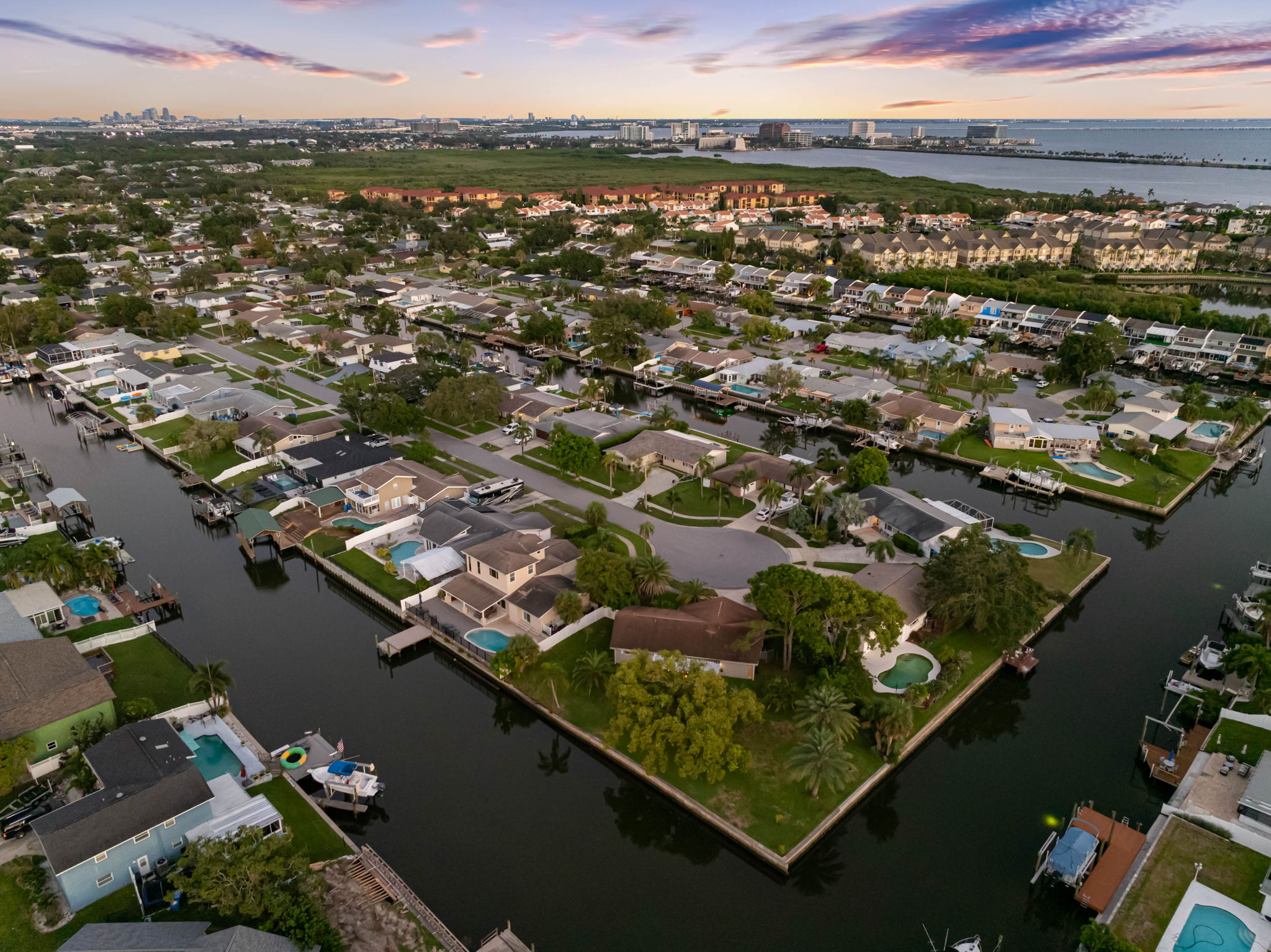Aerial View of the Neighborhood
