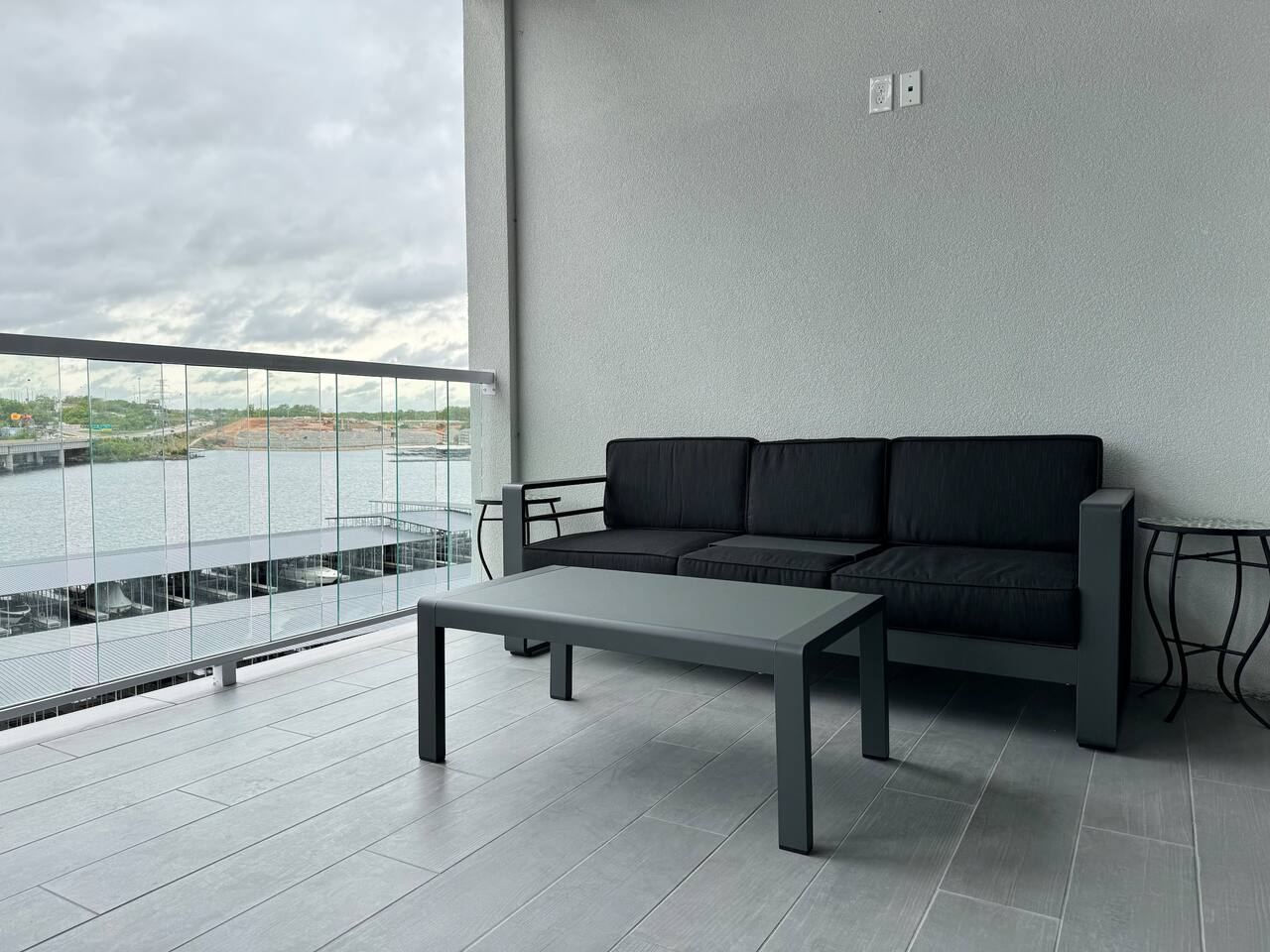 Outdoor seating areas