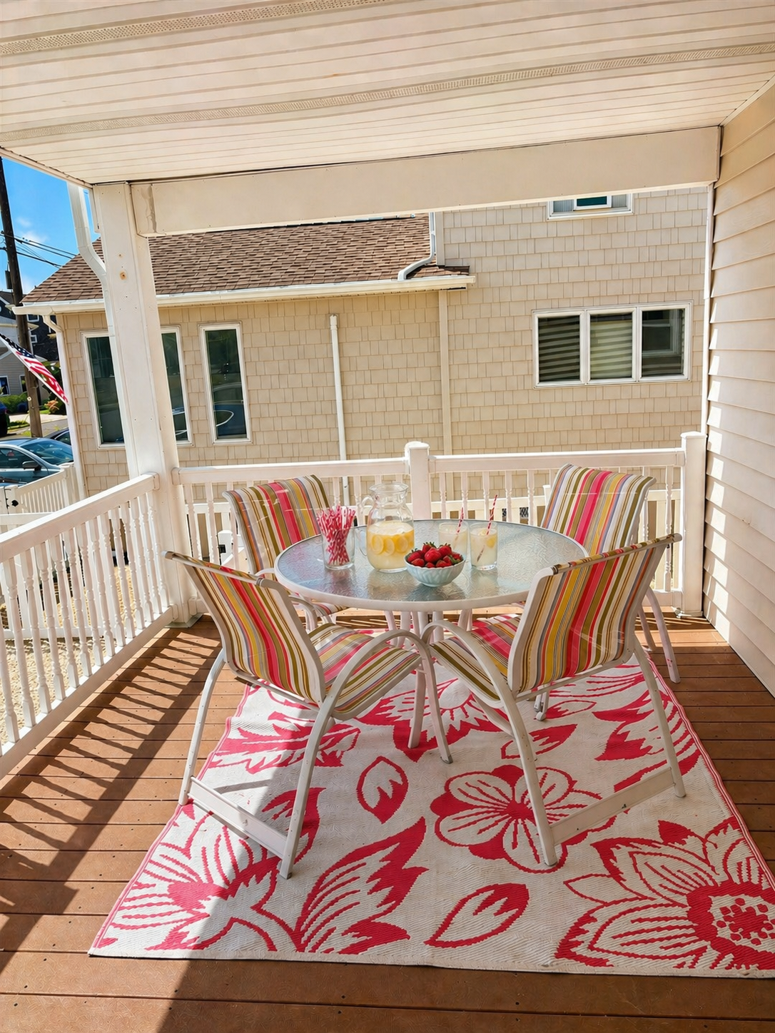 Covered patio