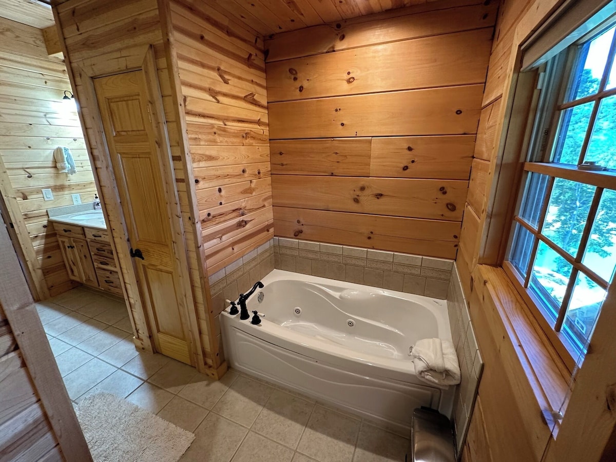 full bathroom # 1 next to master bedroom