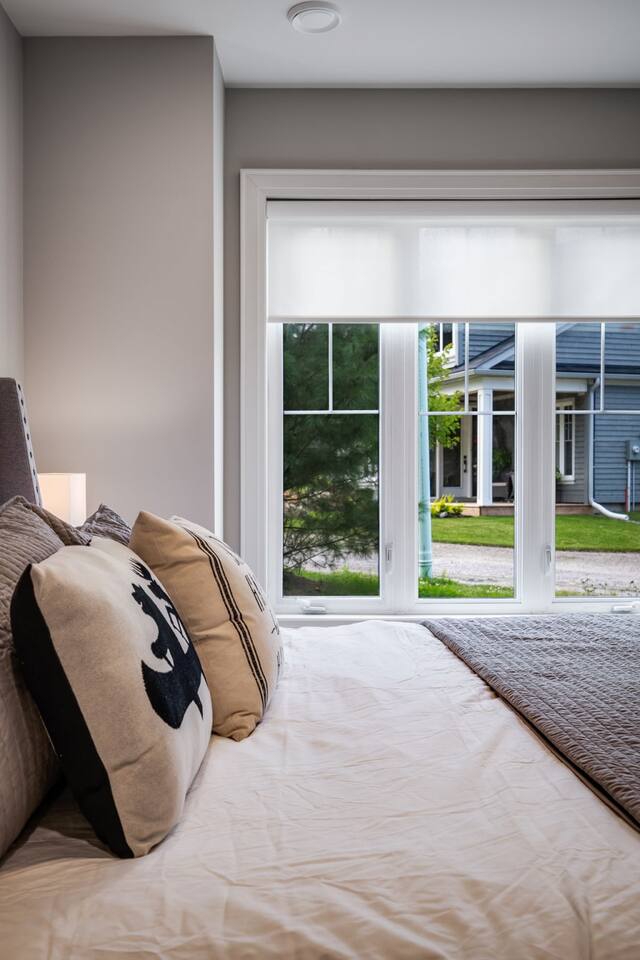 A serene king retreat designed for slow mornings and restful nights.