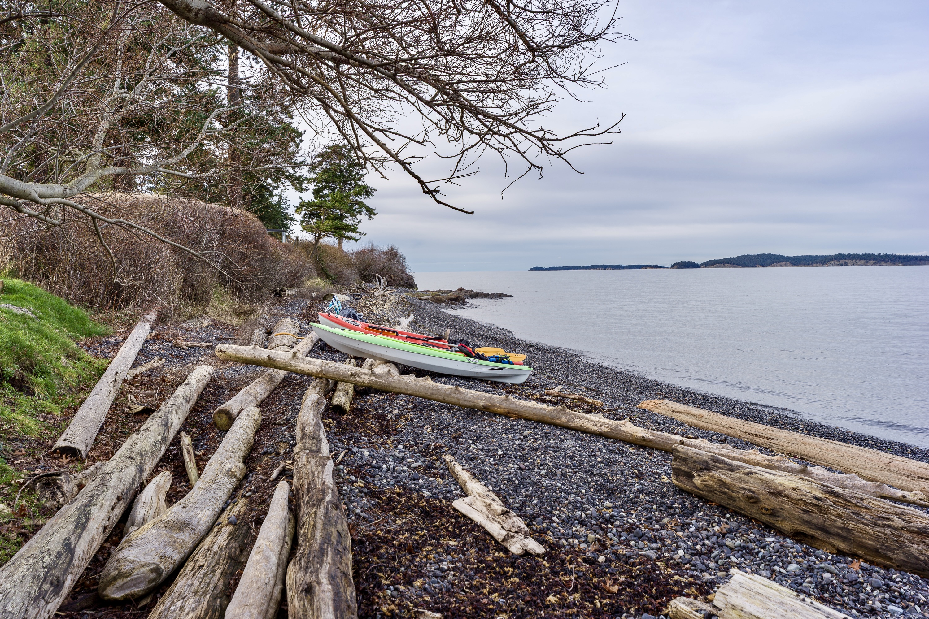 Exclusive access to this private community beach.  Your quiet stretch of shoreline awaits.