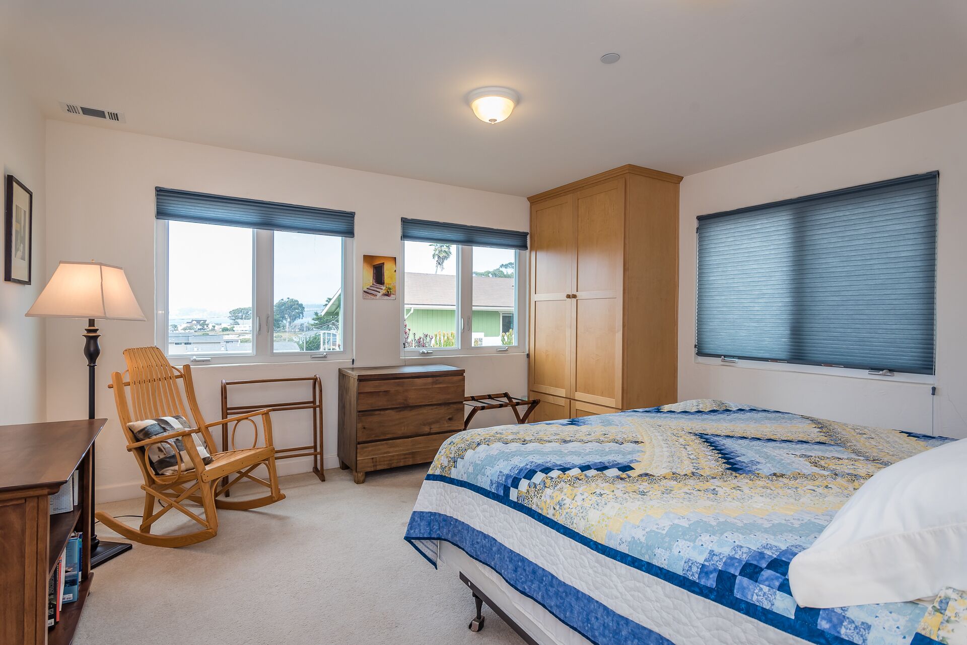 Downstairs Guest bedroom (king)