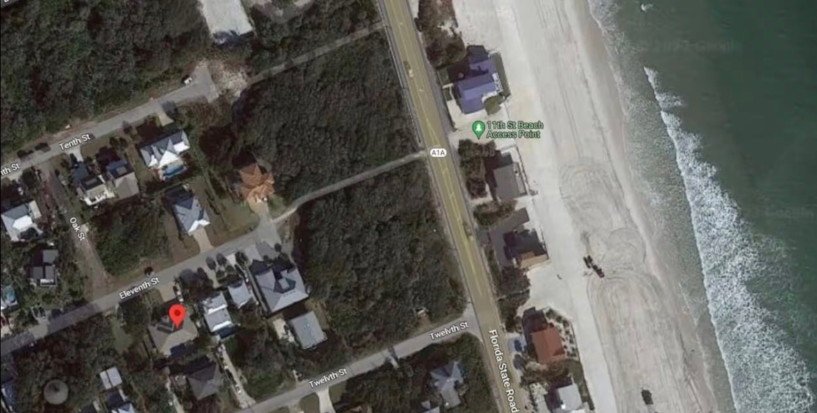 Distance to the beach