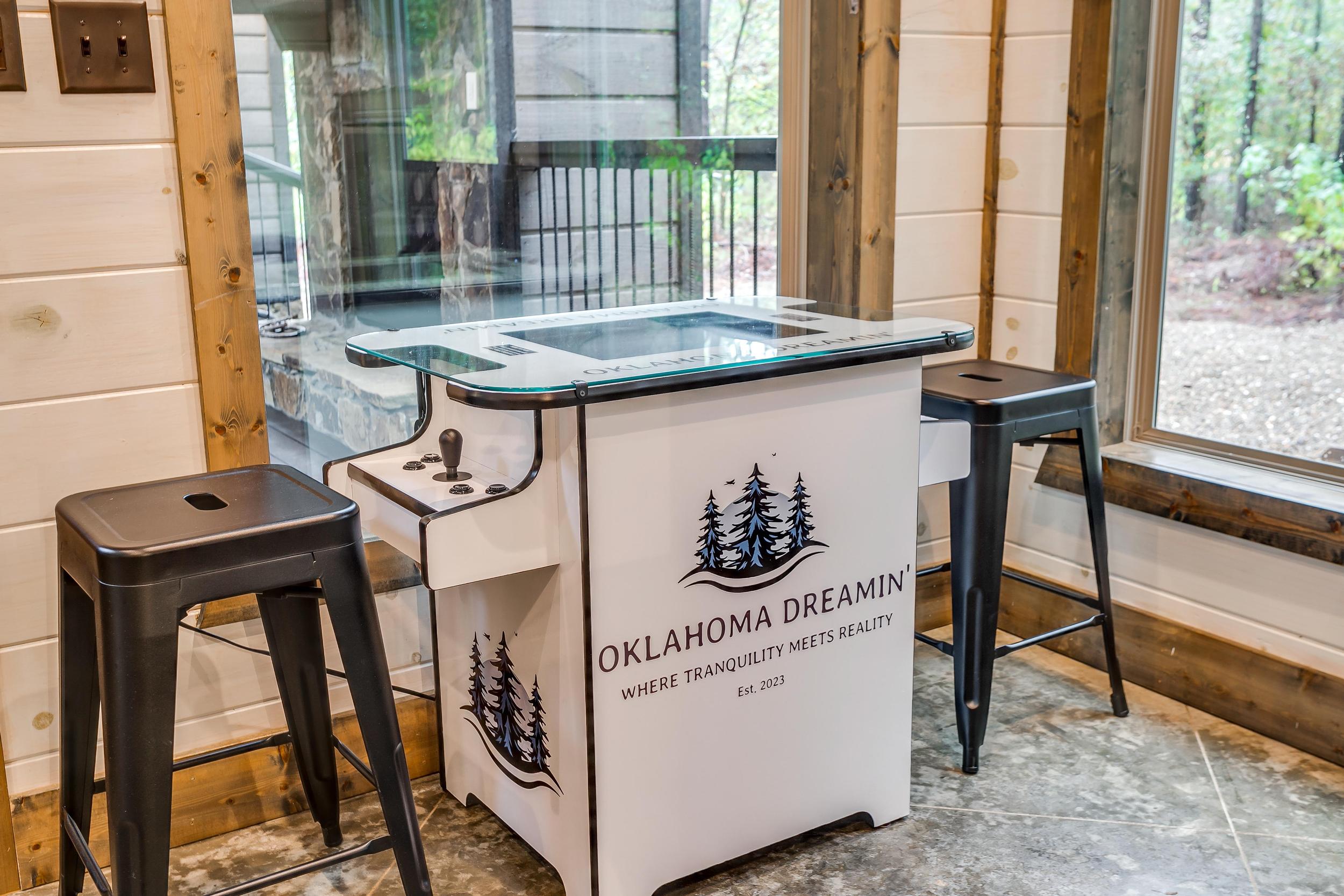 Custom game console with 60+ games