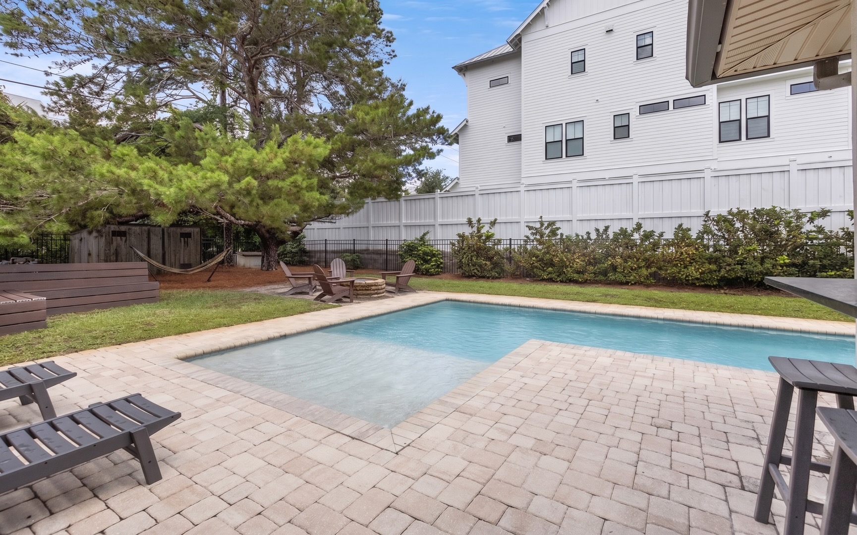Some of the best vacation plans are the ones that never require leaving the property.