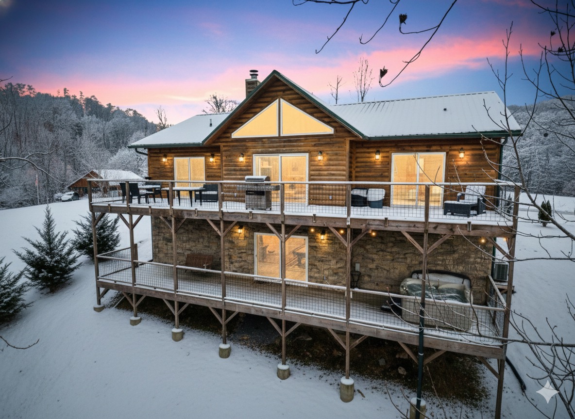 When it snows, it's beautiful!