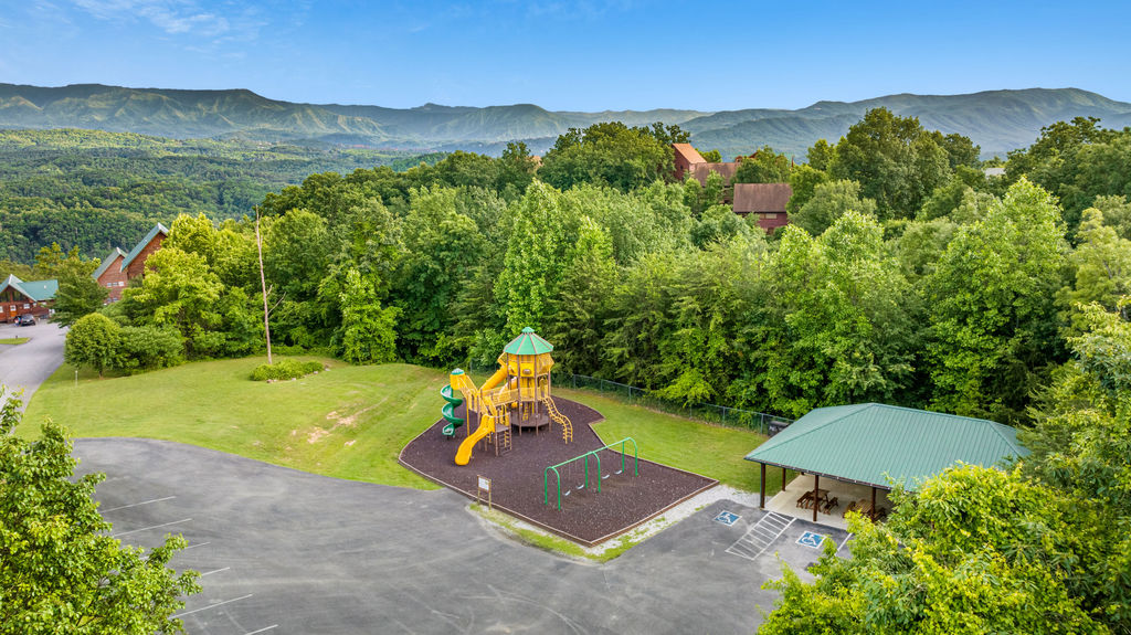 Neighborhood playground with a view!