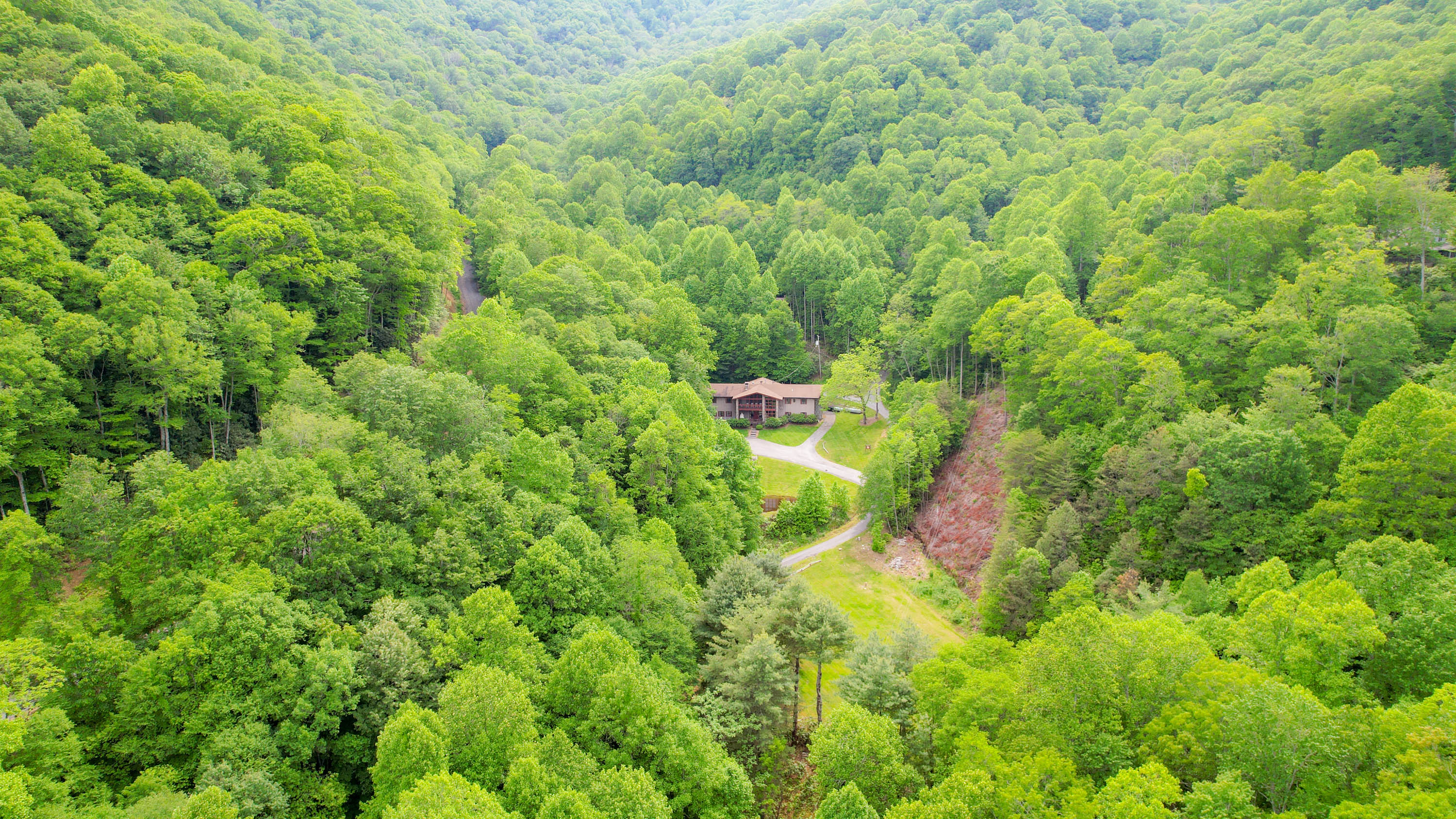 complete privacy at our large family mountain retreat!
