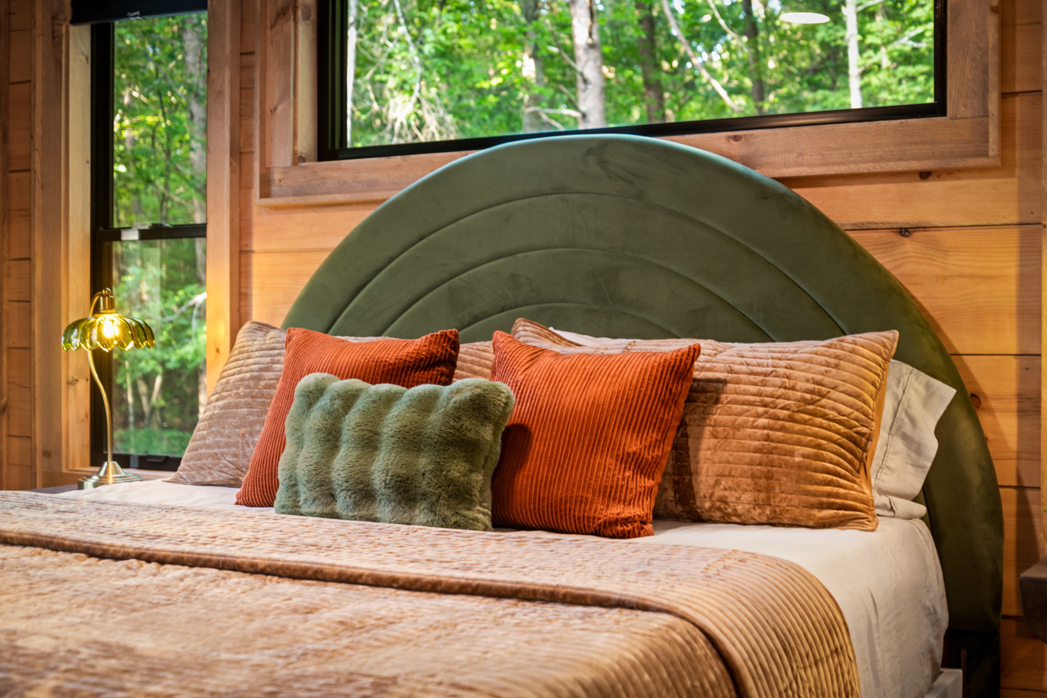Fern king bedroom