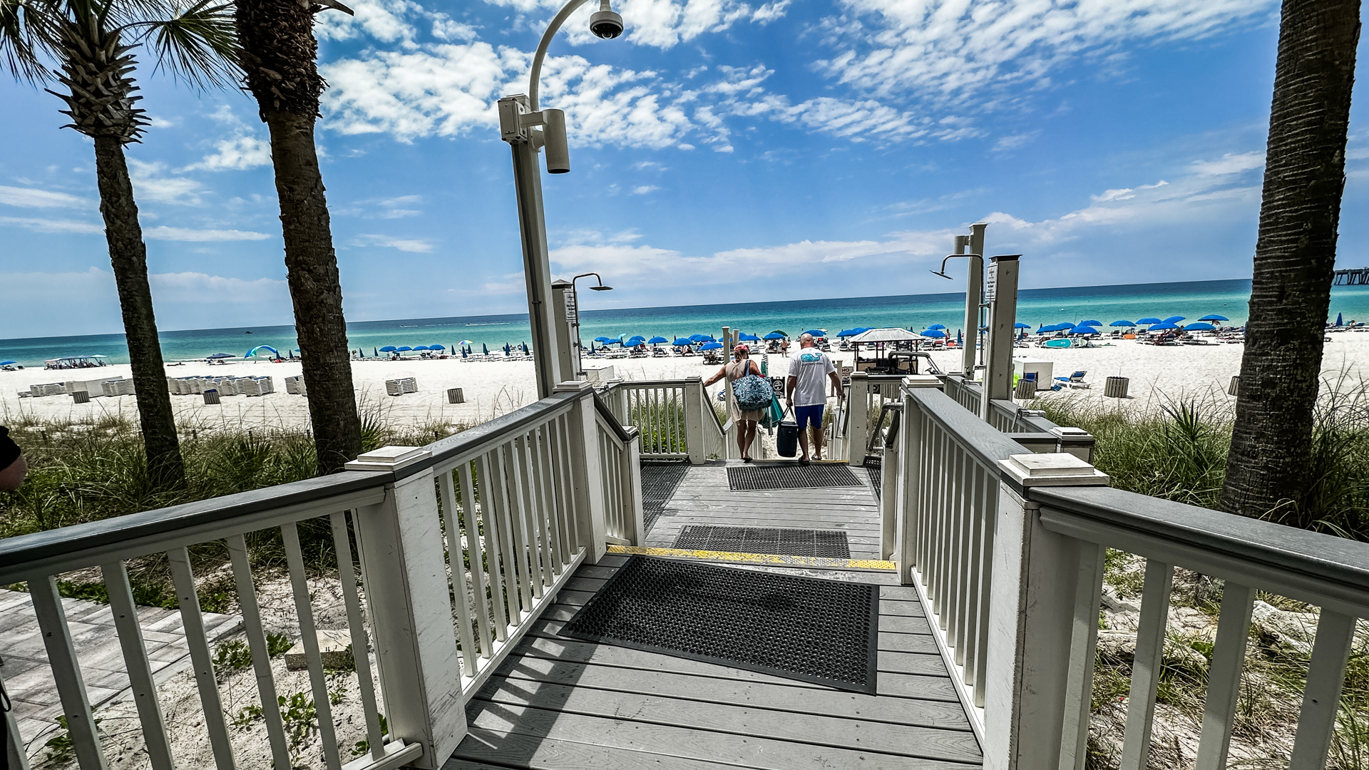 From The Tiki Bar Down To Beach!