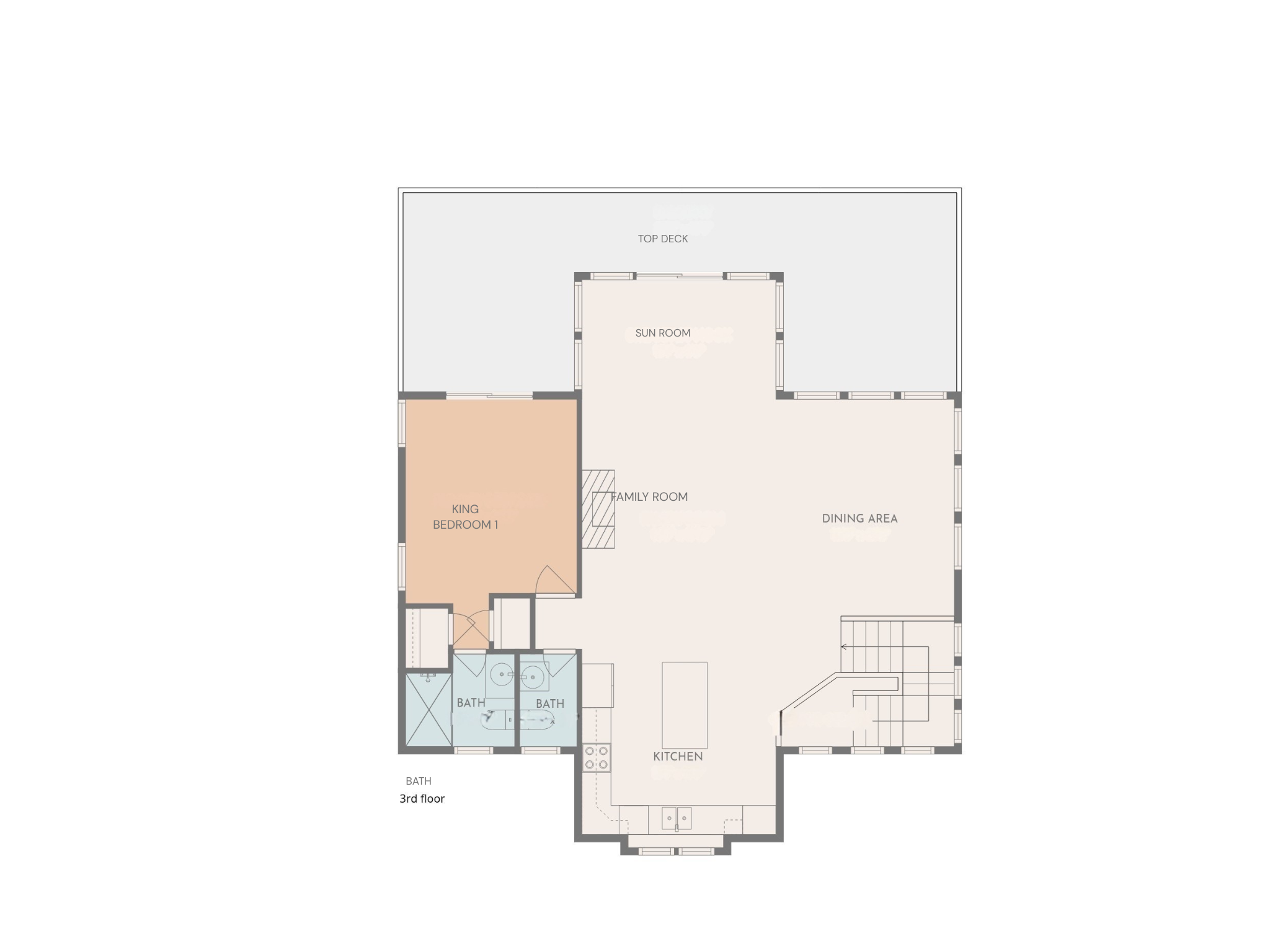 Top Level Floor Plan