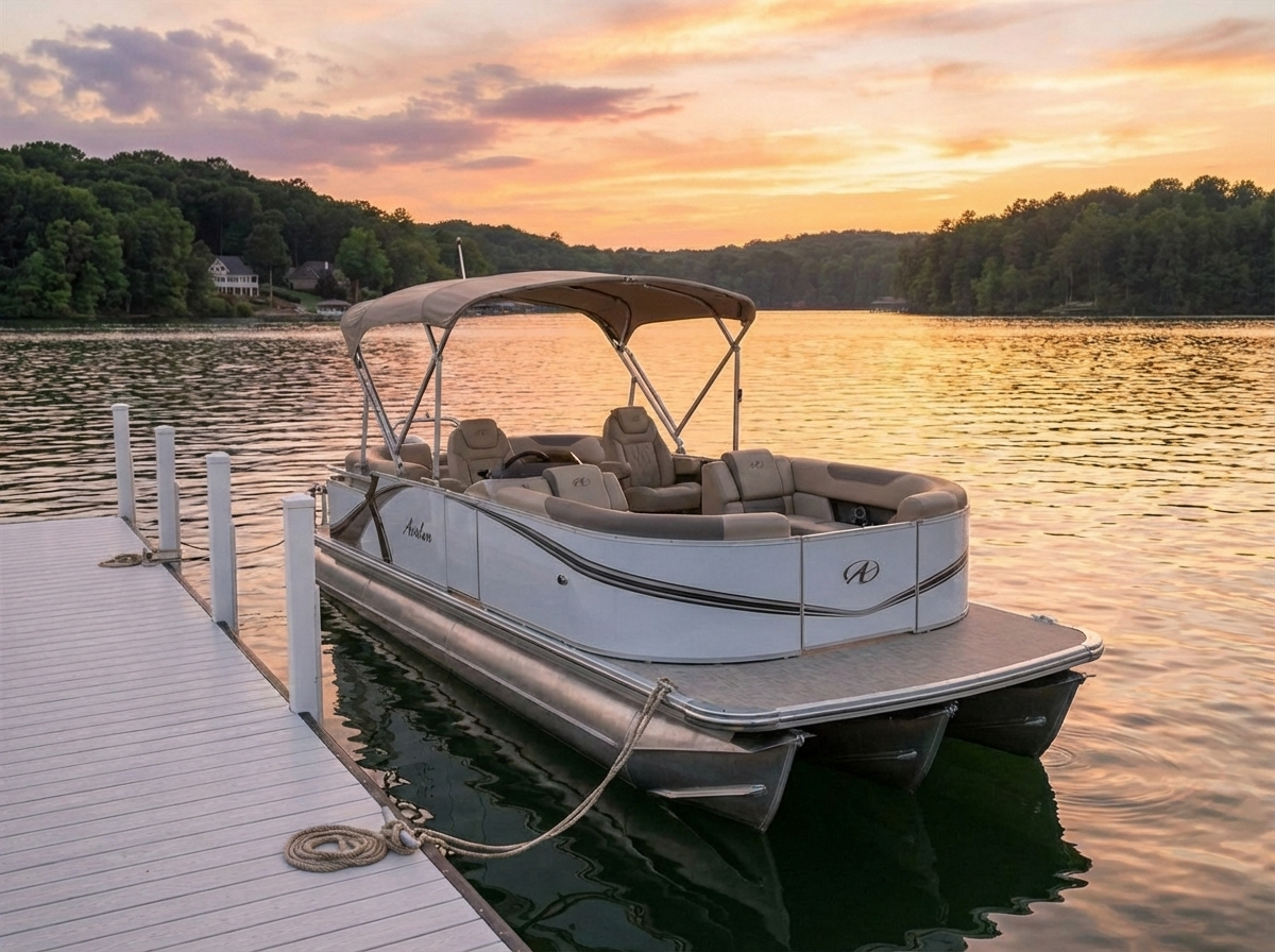 Tritoon Rental Info:
This home offers access to a brand-new tritoon available as an optional rental. The boat is not included in your booking price and is subject to availability. Additional fees, rental agreement, and operator requirements apply.