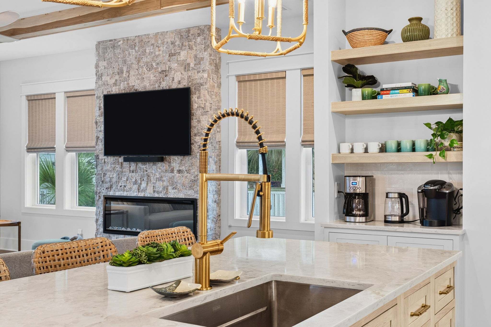Kitchen | Tahanan Palms | 3 38th Ave | IOP Escapes