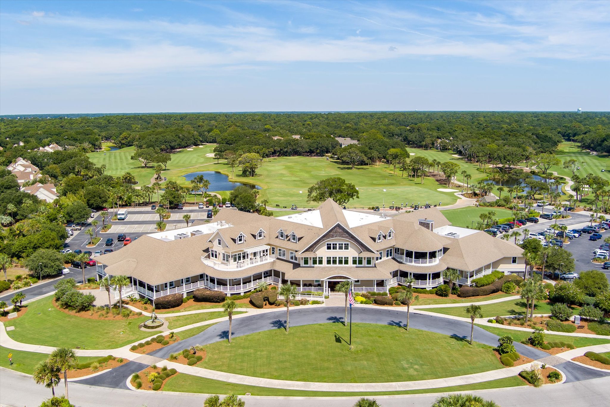 Seabrook Island Club House with restaurant, bar and Pro Shop