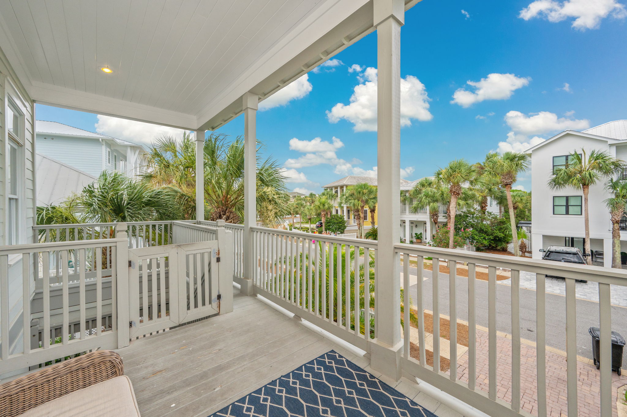 Front deck of 2nd floor main home entrance