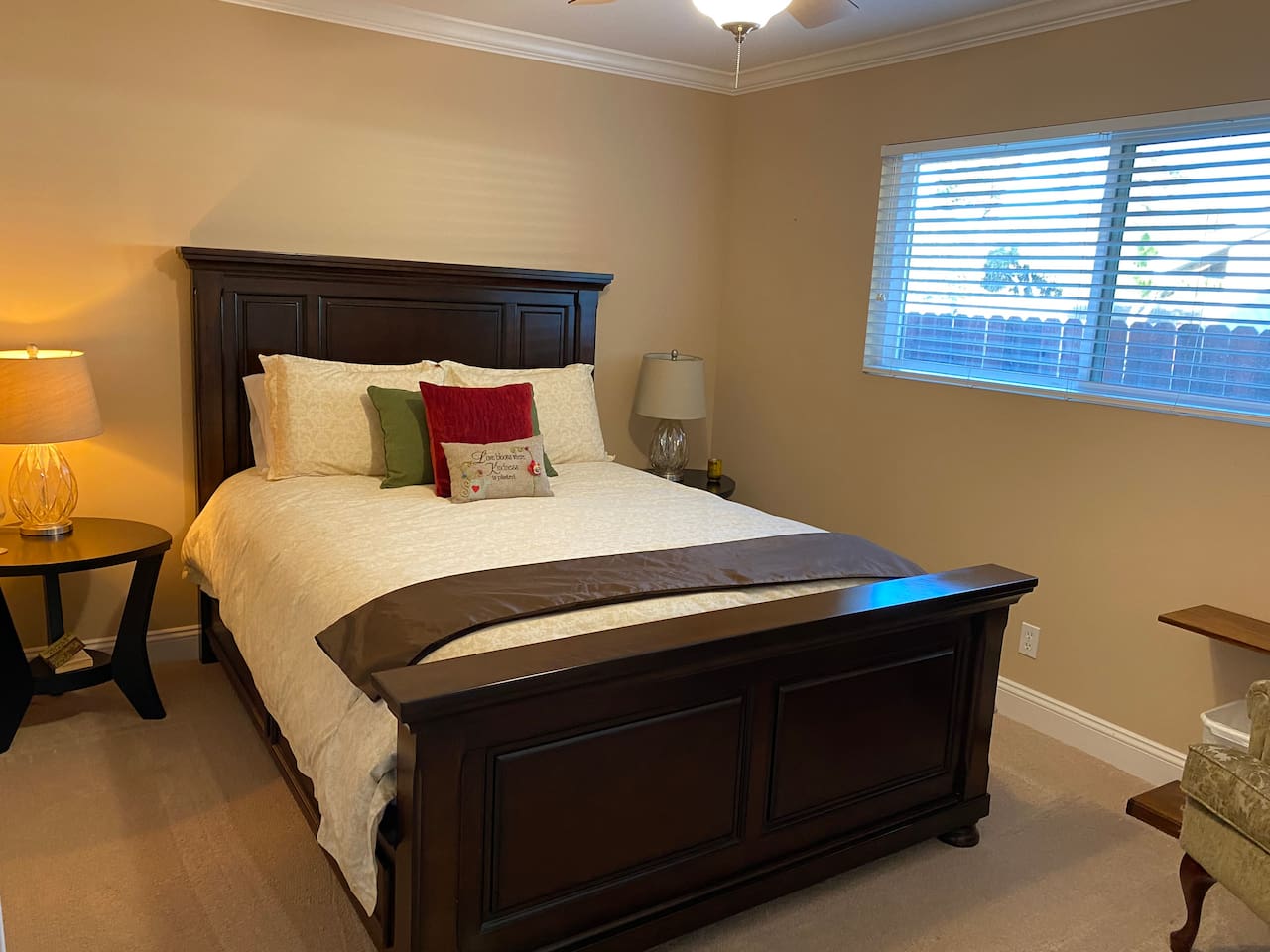 "Love blooms..." Bedroom