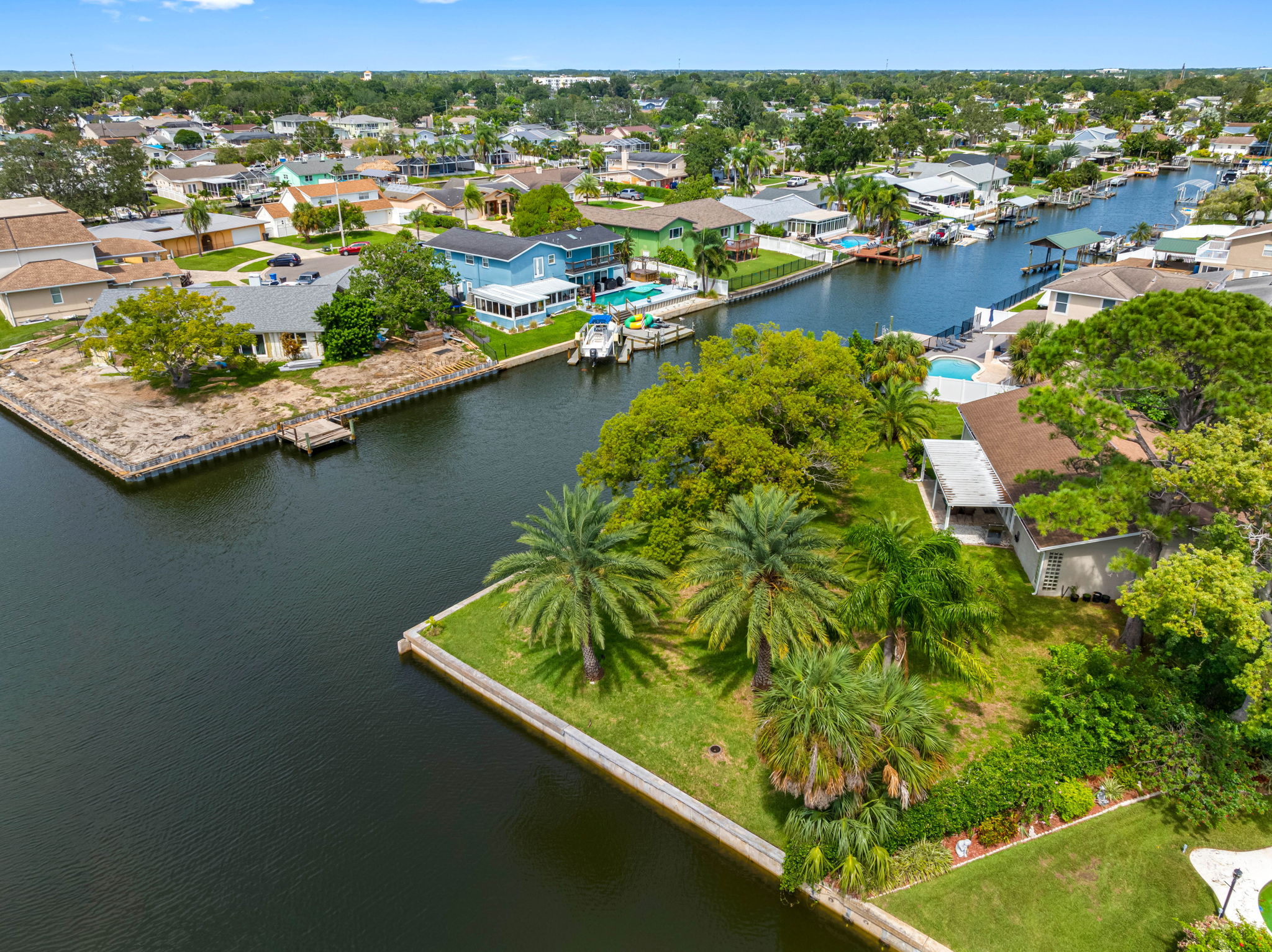 Aerial View of the Neighborhood