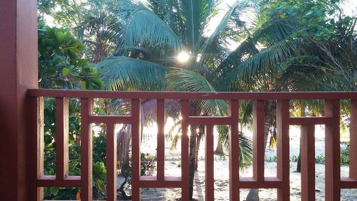 View of the sunrise from the veranda