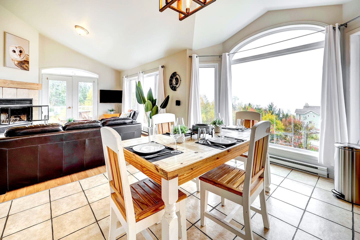 A cozy table for meals, laughter, and lasting memories.