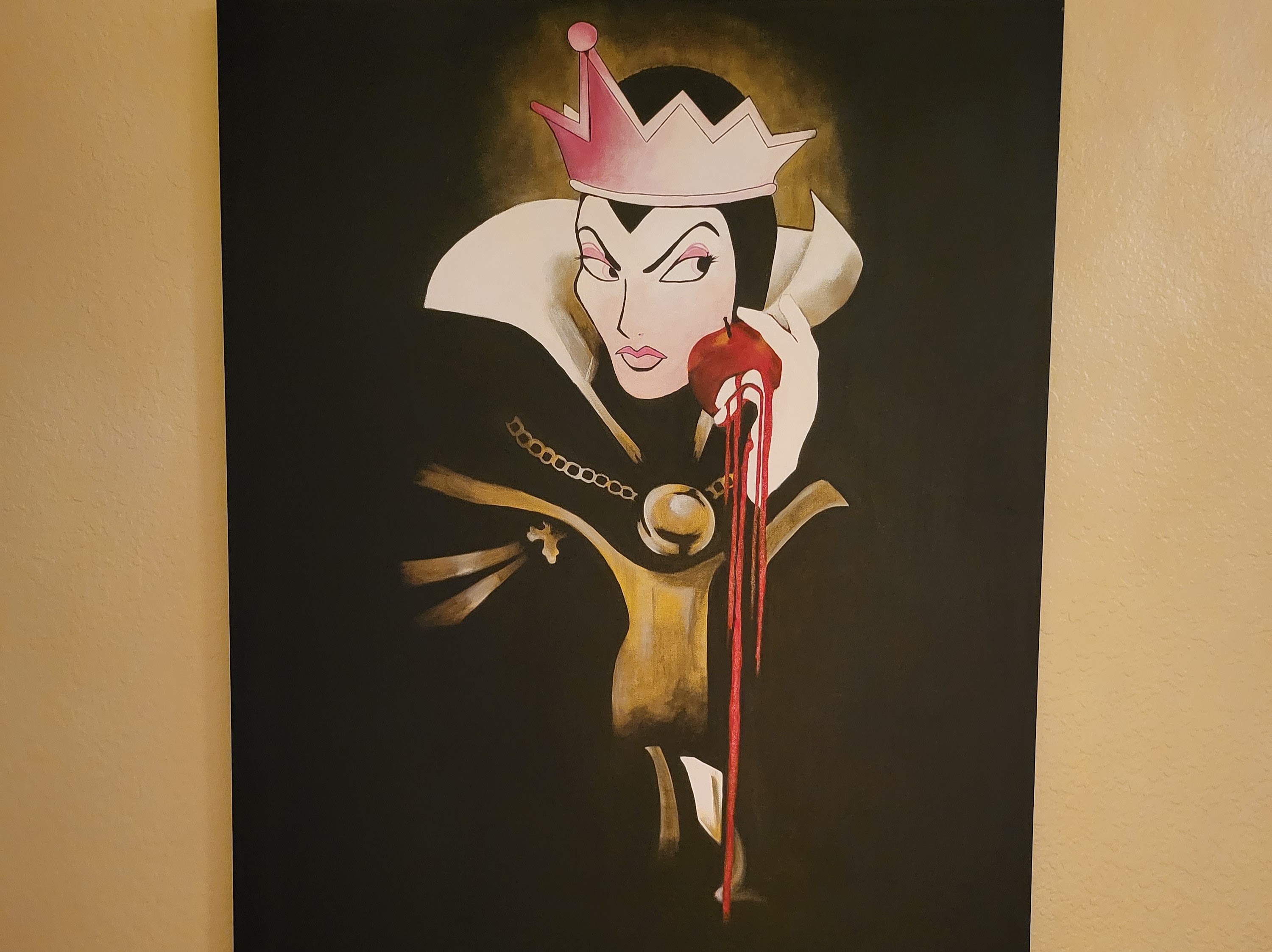 Painted Portrait by local artist, Sharon McClain