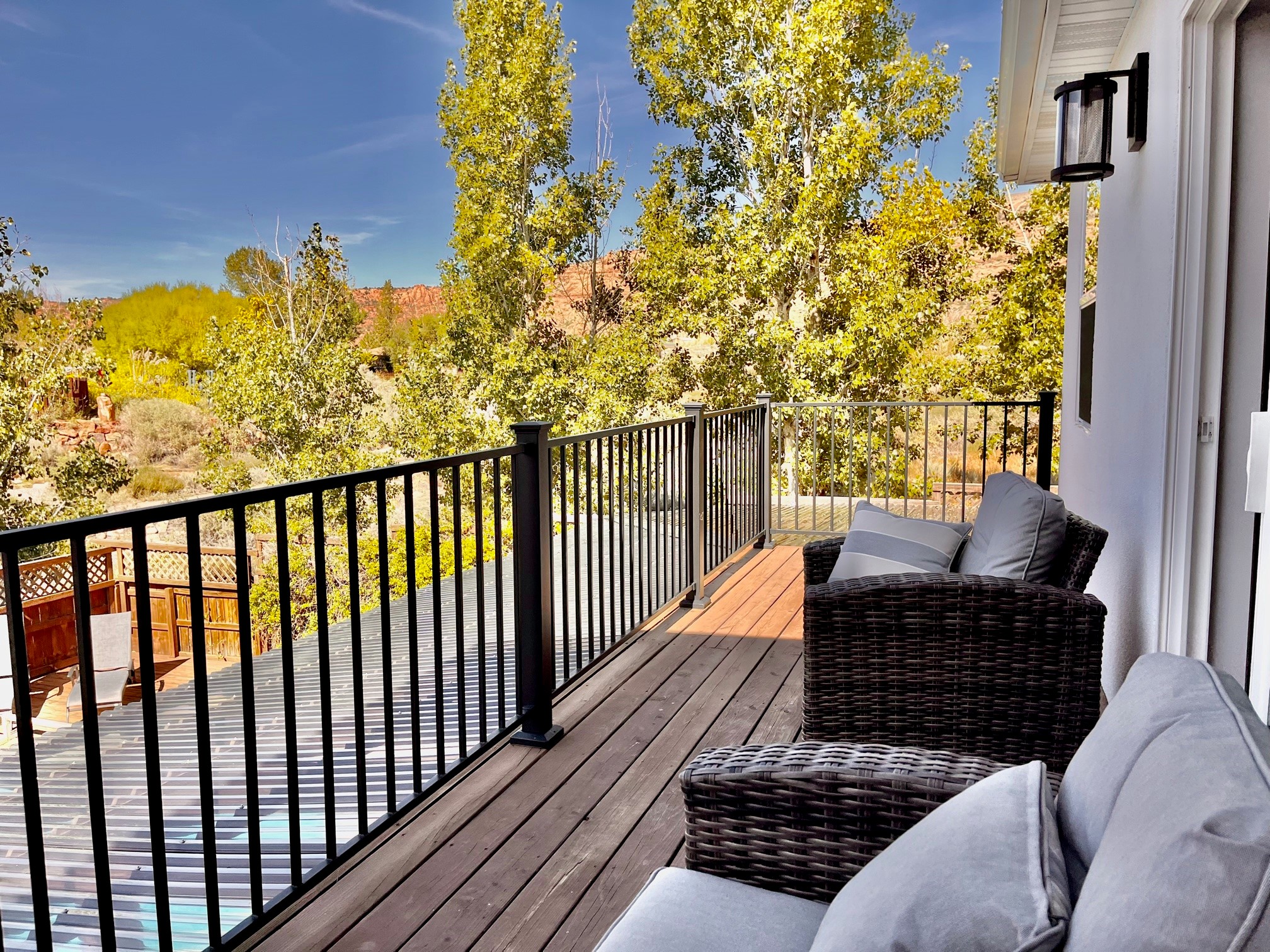 Private Deck off Master Bedroom