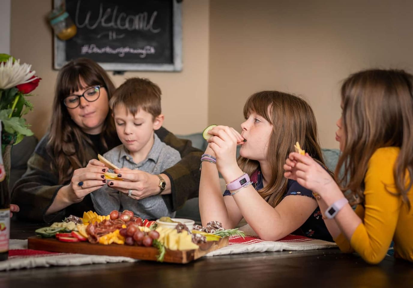 Indulge and order your custom savory or sweet charcuterie board. Contact your host anytime for fresh delivery right to your door.
