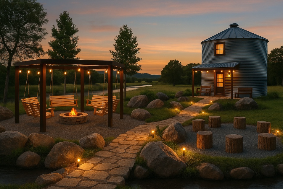Rendering of one of the communal spaces (coming Spring '26)