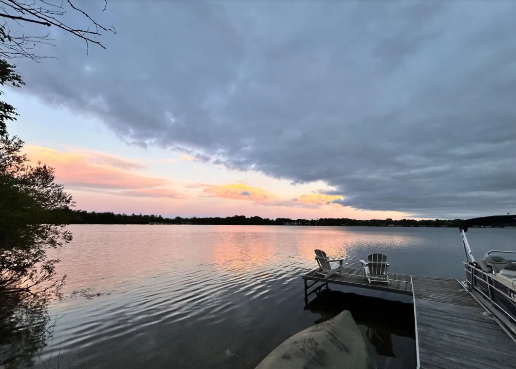 Spend some quiet time on the dock taking it all in.