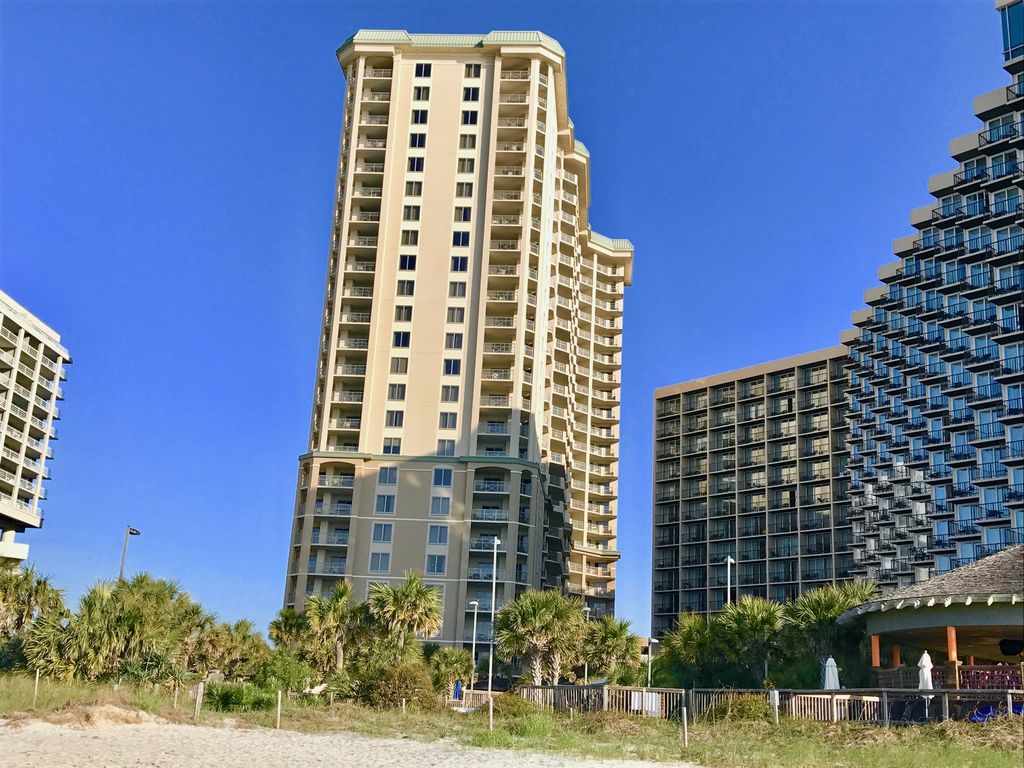 Royale Palms view from the beach