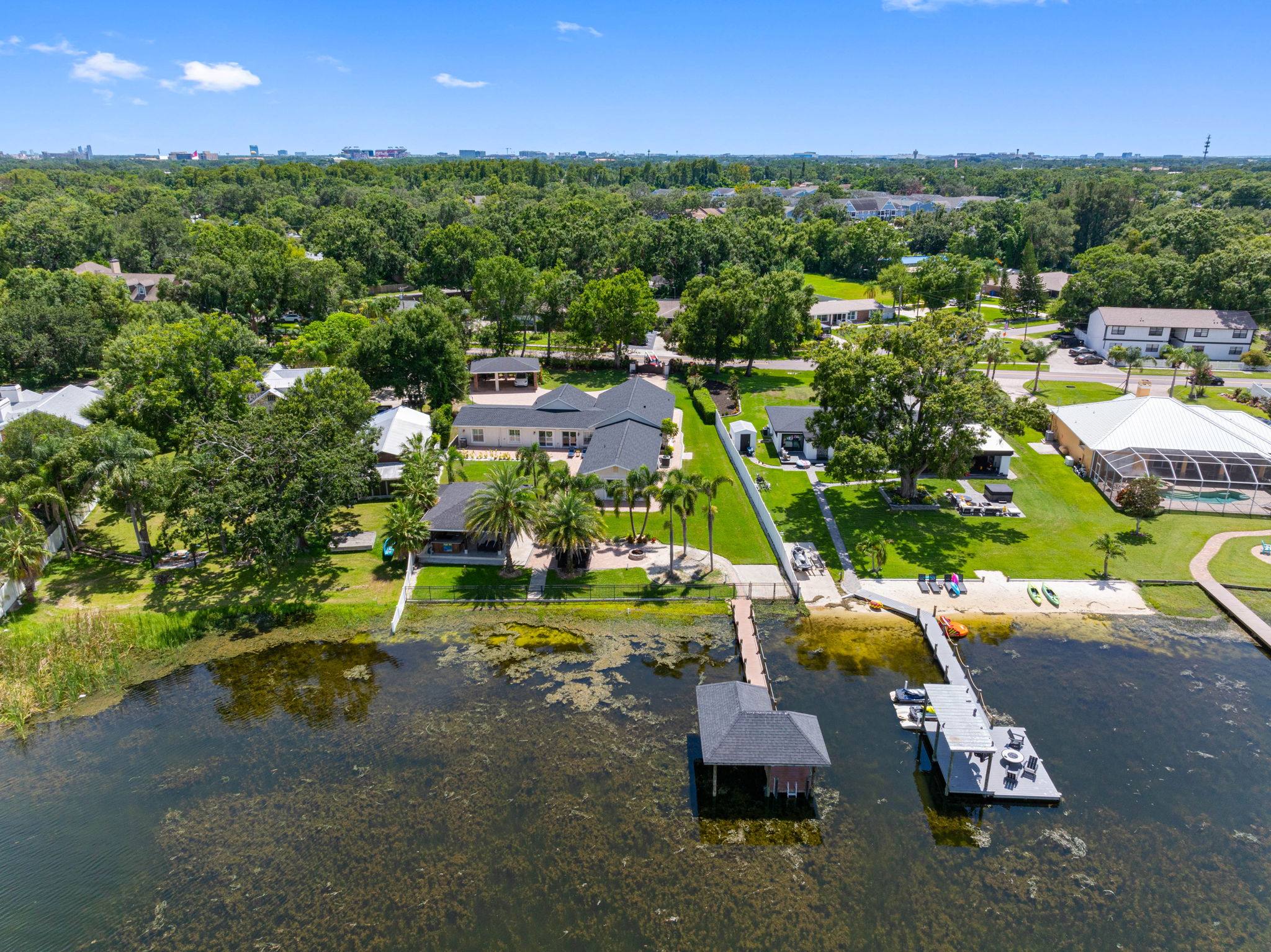 Aerial View of the Neighborhood