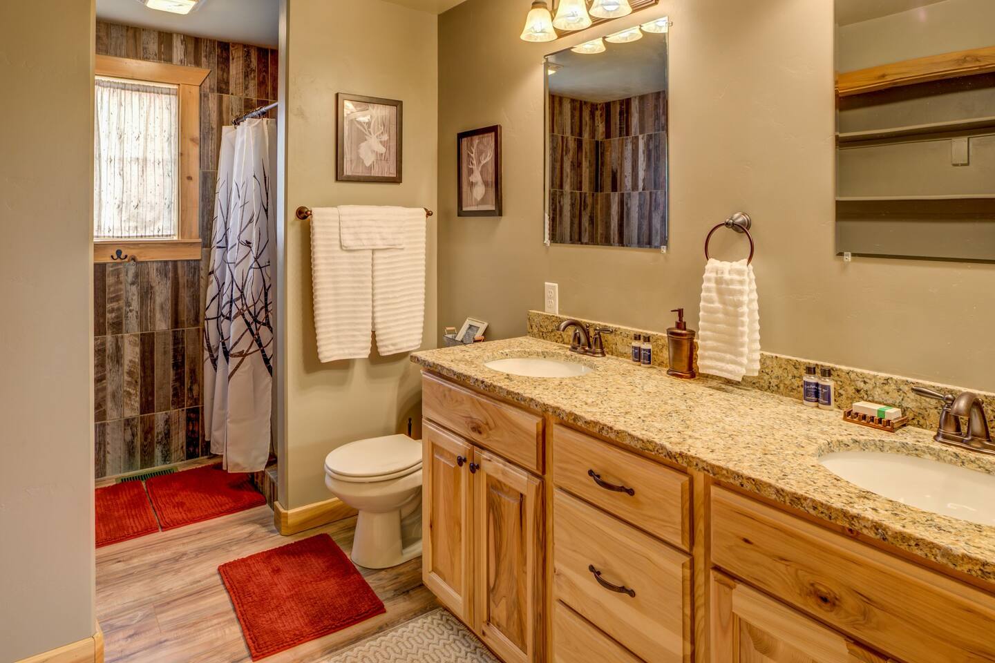 Master Bathroom with separate shower and tub
