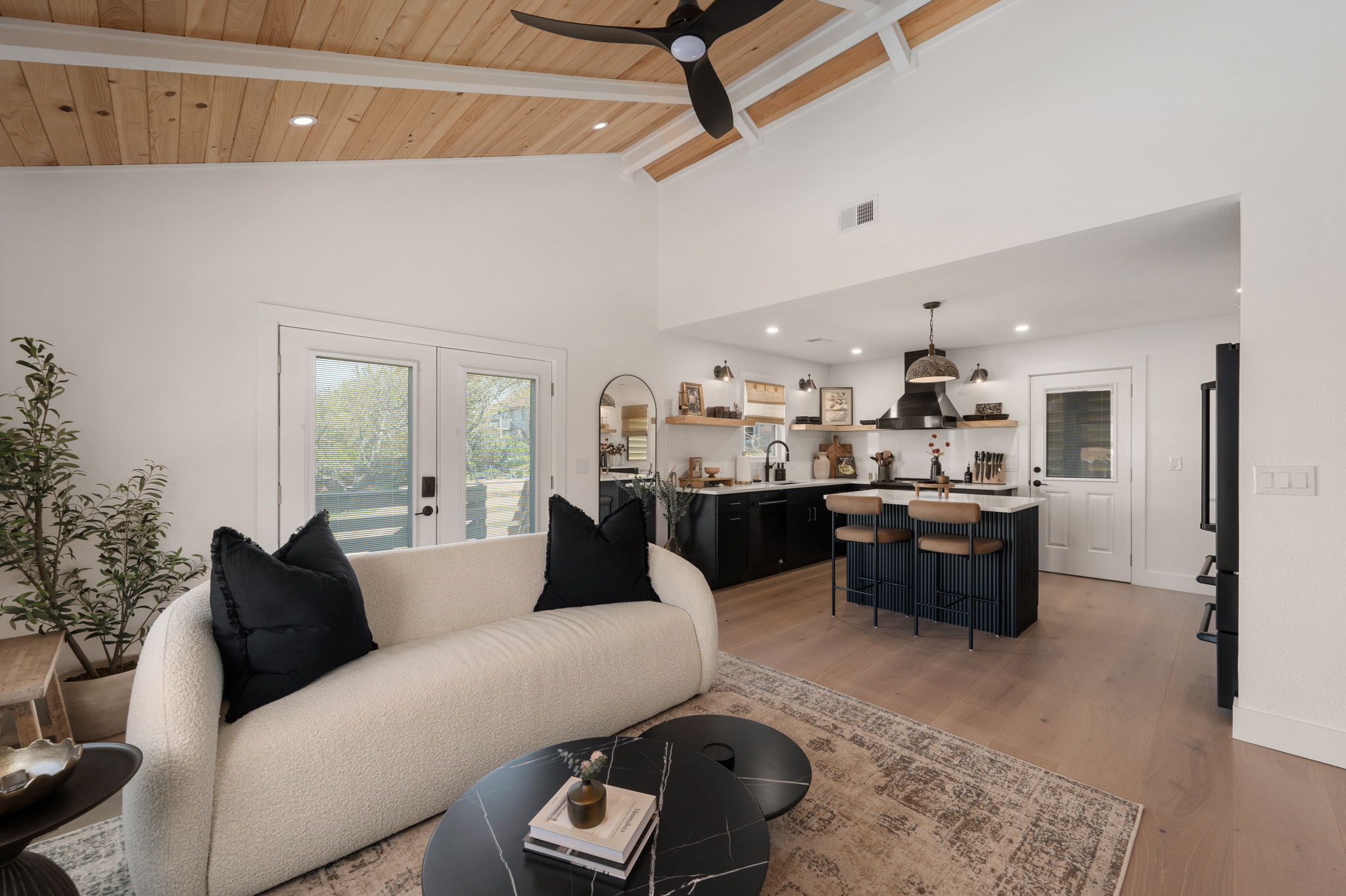 Living Room/Kitchen View