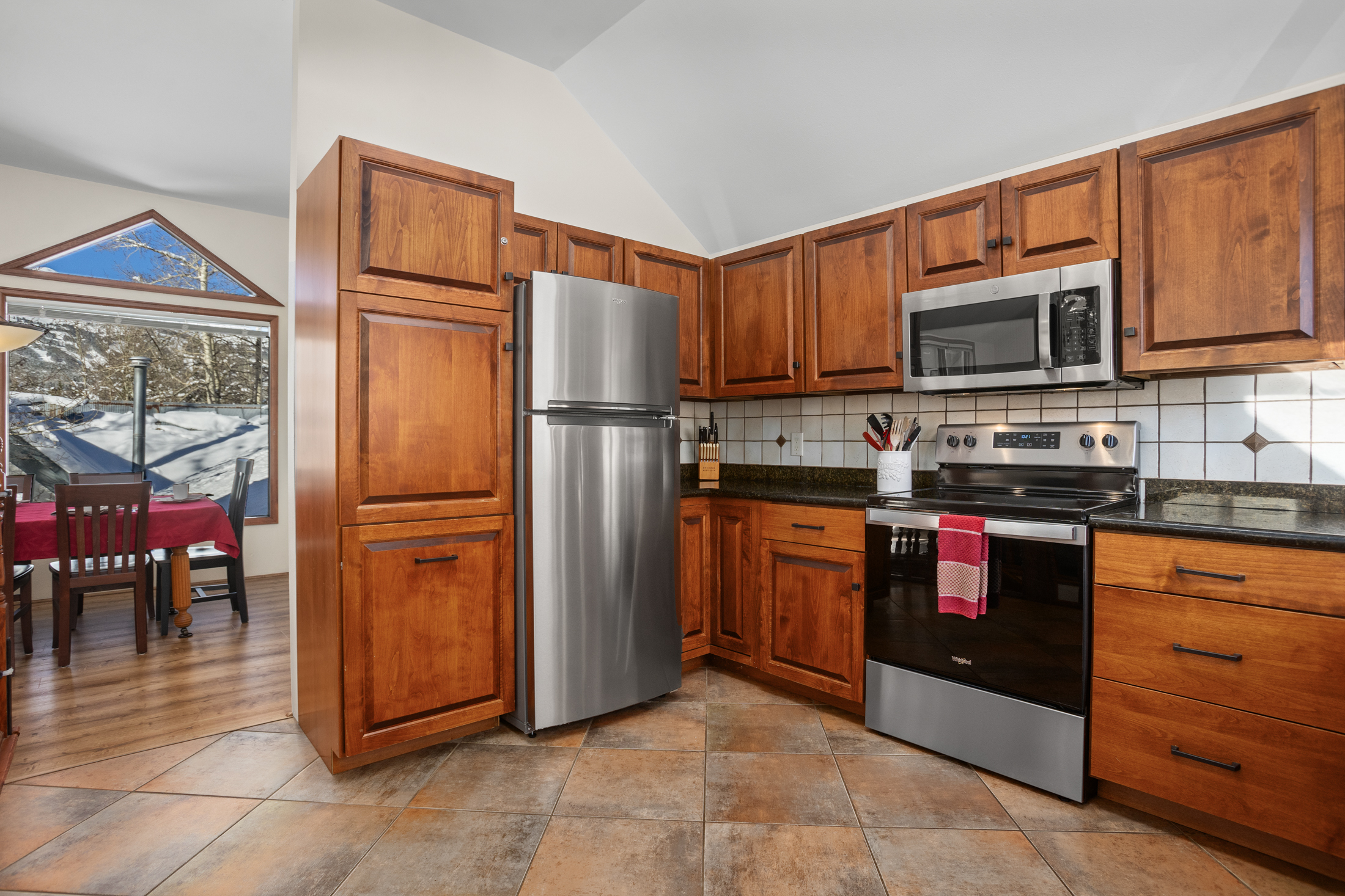 Kitchen and Dining Area