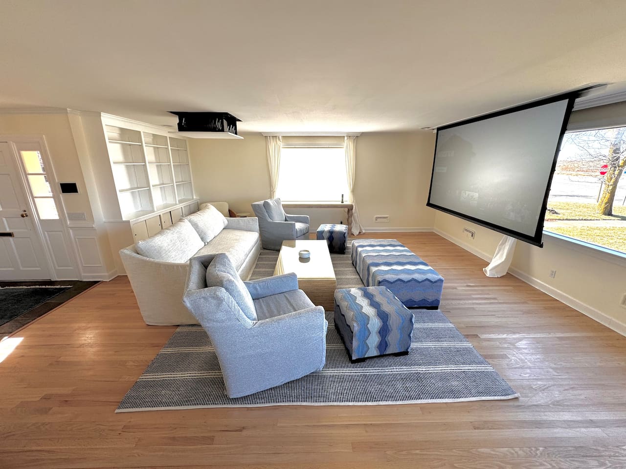 Living/Movie Theater