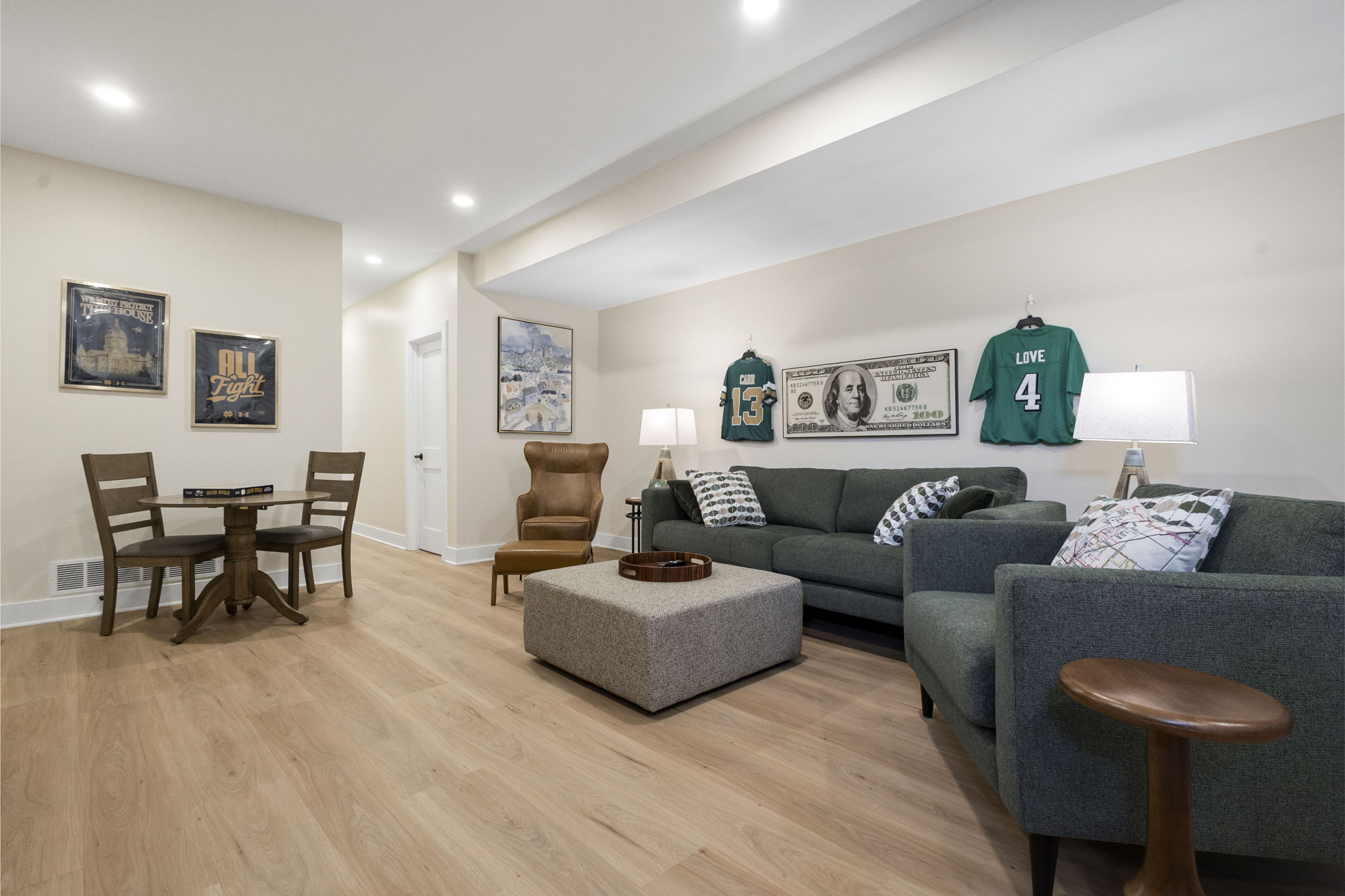 Basement Living Room