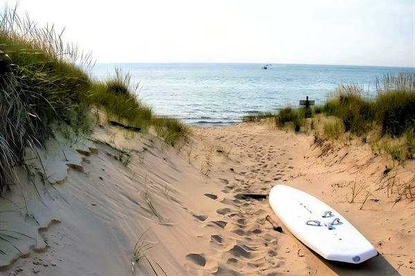 This isn’t just a path to the beach—it’s your doorway to calm, quiet, and complete escape
