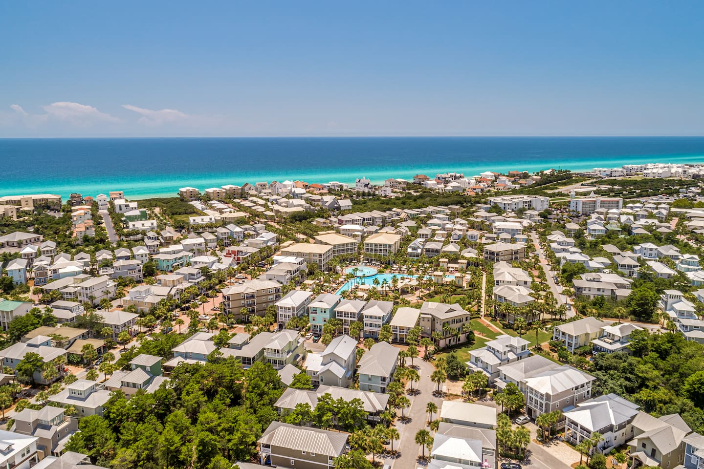 Beautiful emerald coast