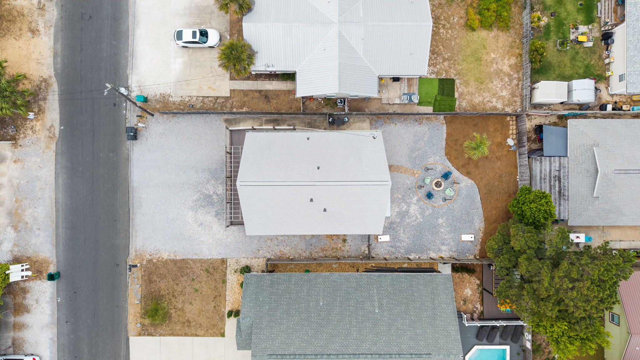 Aerial of House
