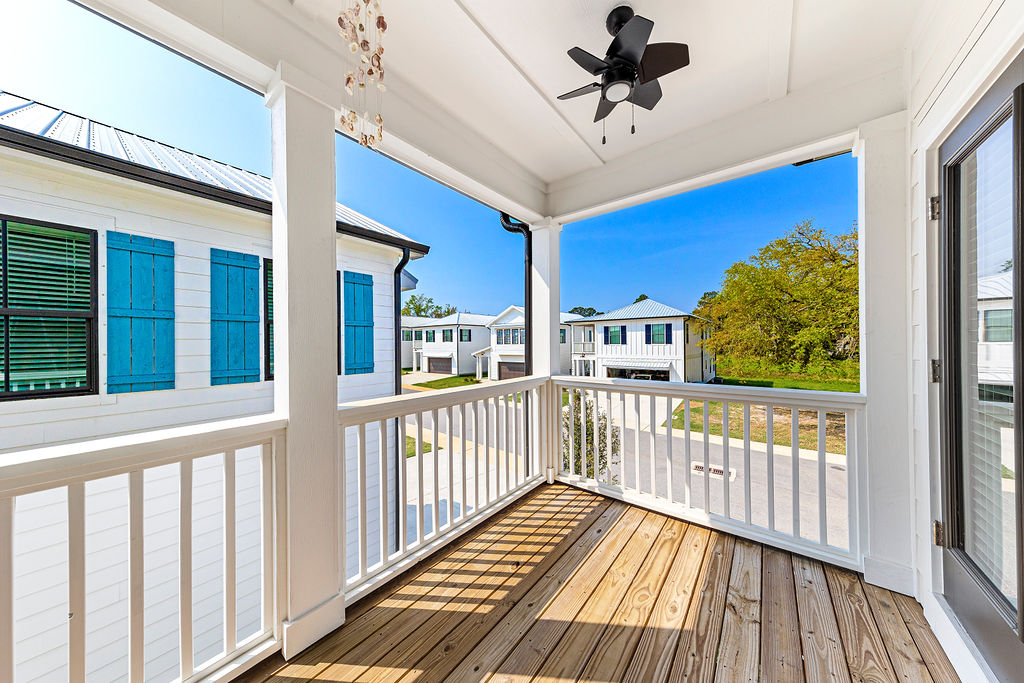 View Beautiful Sunrise or Sunset on the Swing from Our Upper Deck