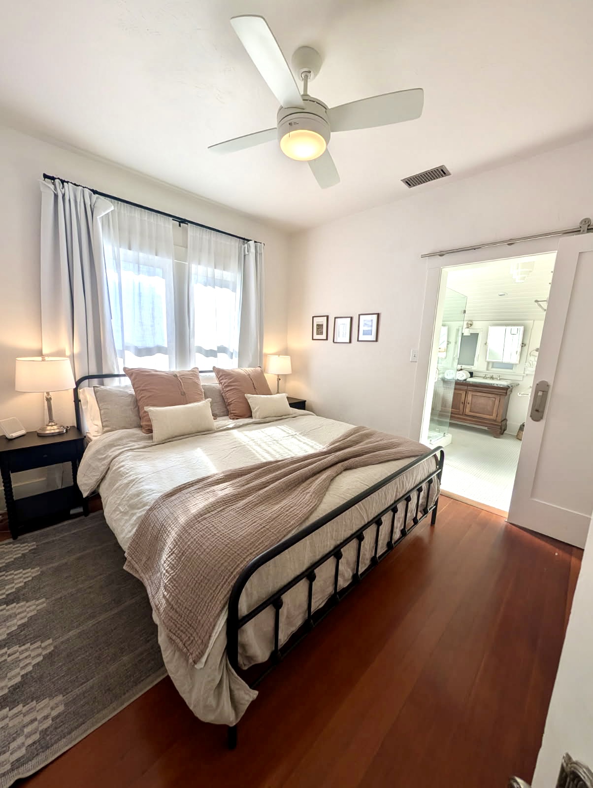 Primary Ensuite master bedroom with Cal King bed