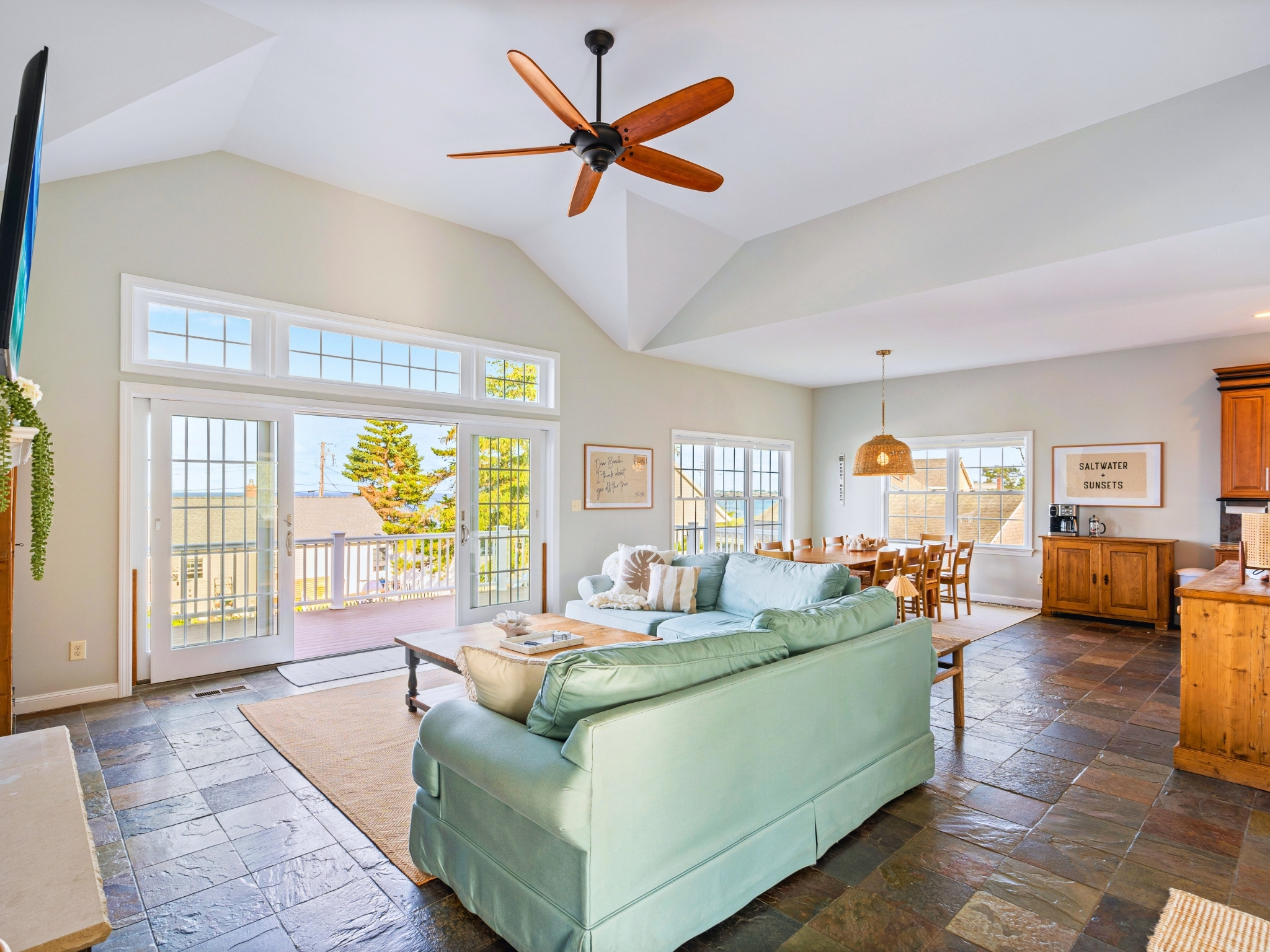 A spacious living room where comfort meets style, perfect for any occasion.