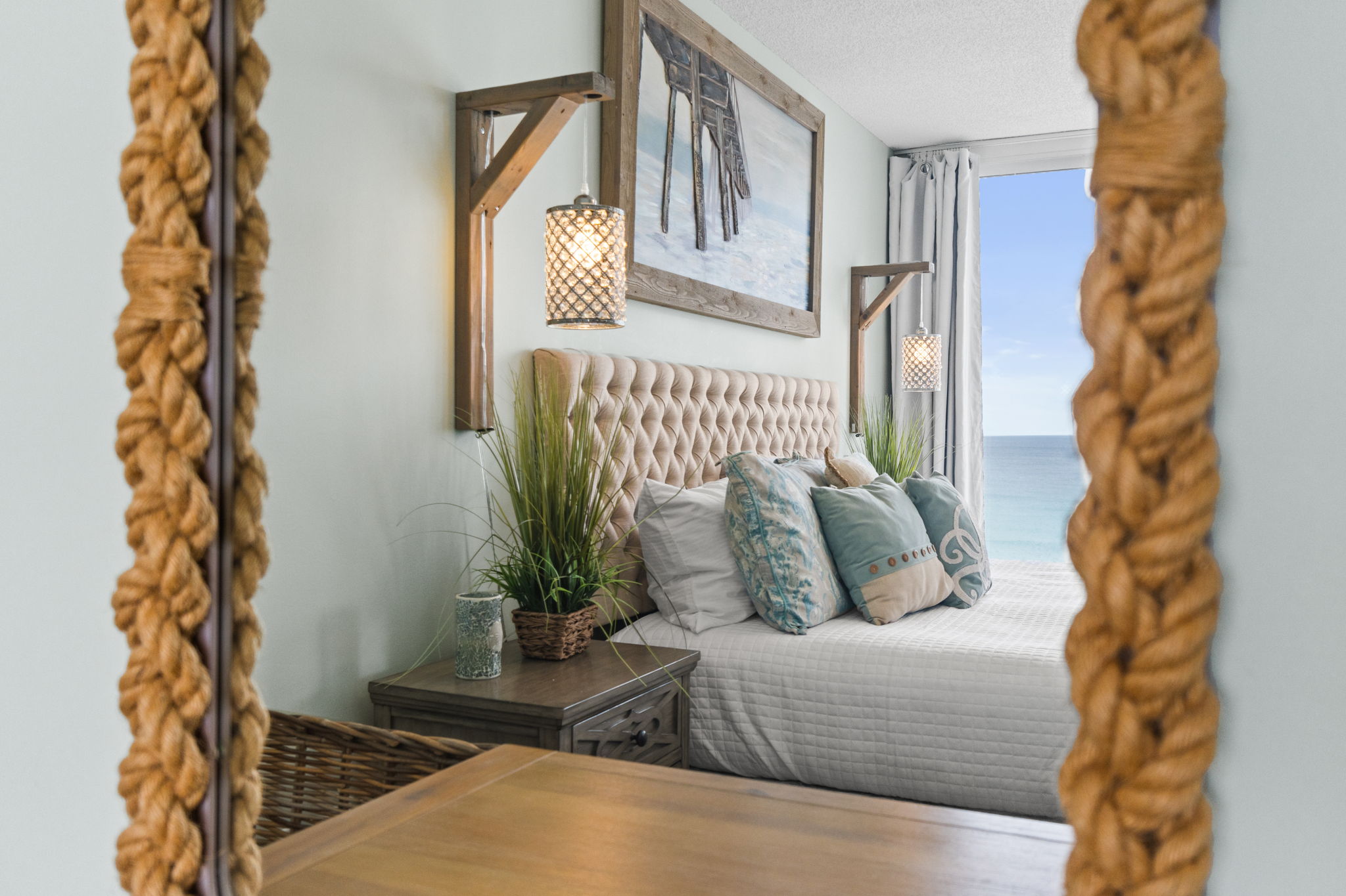 Master Bedroom with King Sized Bed