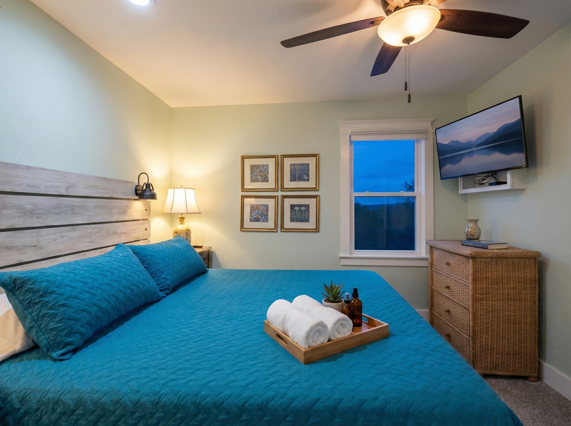 The Fitzgerald — Ocean-View Bedroom