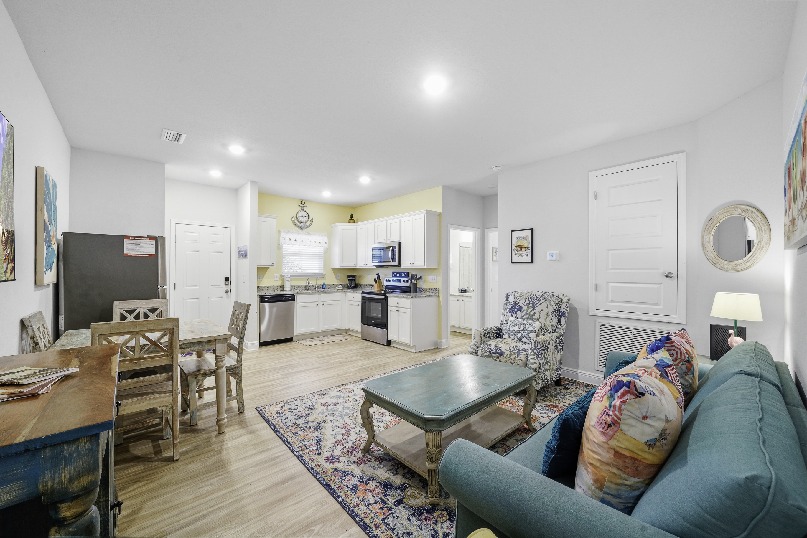 MIL suite - Living room 2: Open to kitchen
